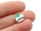 25 10mm Cupcake, Popsicle, Ice Cream and Candy Beads - Mixed Sweet Treat Clay Beads
